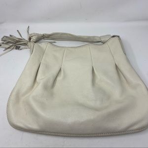 Cole Haan off white purse